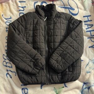 Zara 10yrs Black Quilted Jacket